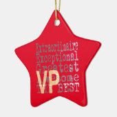 VP Extraordinaire Keramisch Ornament (Links)
