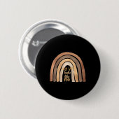 VP lijkt op mij Kamala Harris Kind meisje Rainbow Ronde Button 5,7 Cm (Voorkant /achterkant)