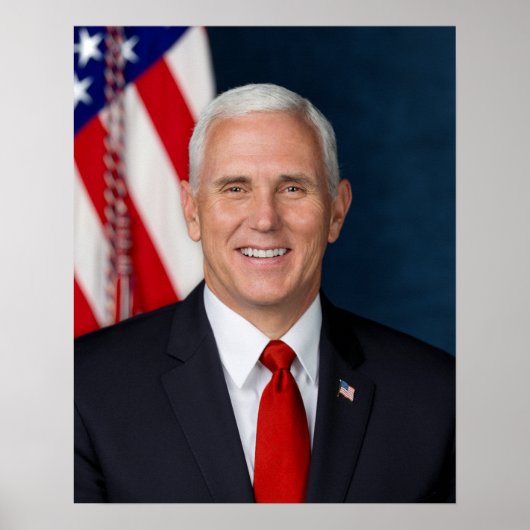 VP Mike Pence Poster (Voorkant)
