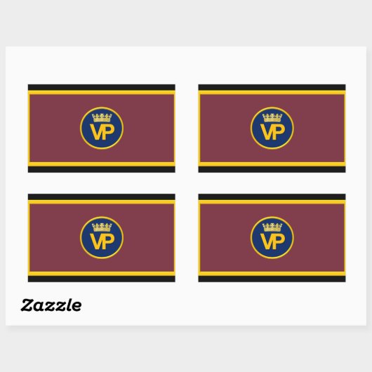 VP Regimental Flag Stickers (Vel)