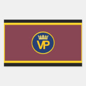 VP Regimental Flag Stickers (Voorkant)