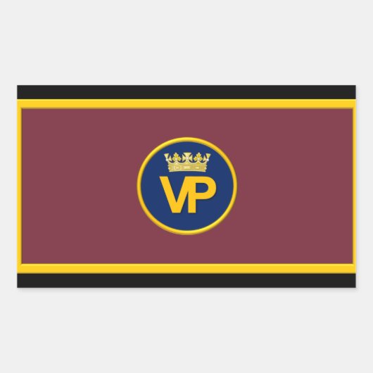 VP Regimental Flag Stickers (Voorkant)