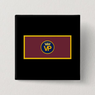 VP Regimental Flag Vierkante Button 5,1 Cm