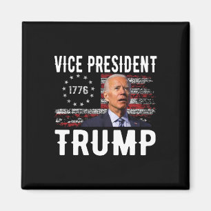 VP Trump Funny Biden Verkiezing VP Trump 2024 Magneet
