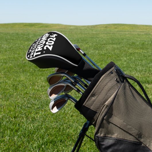 VP Trump Grappige Verkiezing Joe Biden Grappige Qu Golfheadcover (Insitu)