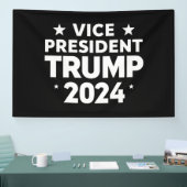 VP Trump Grappige Verkiezing Joe Biden Grappige Qu Spandoek (Beurs)