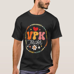 VPK leraar eerste dag van terug naar school apprec T-shirt