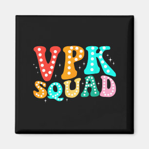 VPK Squad Grappige Terug naar School Leraren Stude Magneet