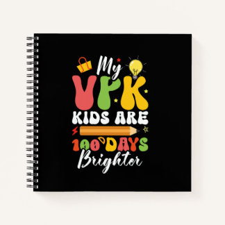 VPK Student Prekindergarten 100 dagen helderder VP Notitieboek