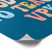 Vpk Teacher Back To School First Day Of Vpk Teache Poster (Hoek)