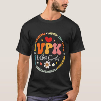 VPK vibes alleen de eerste dag van Back to School T-shirt