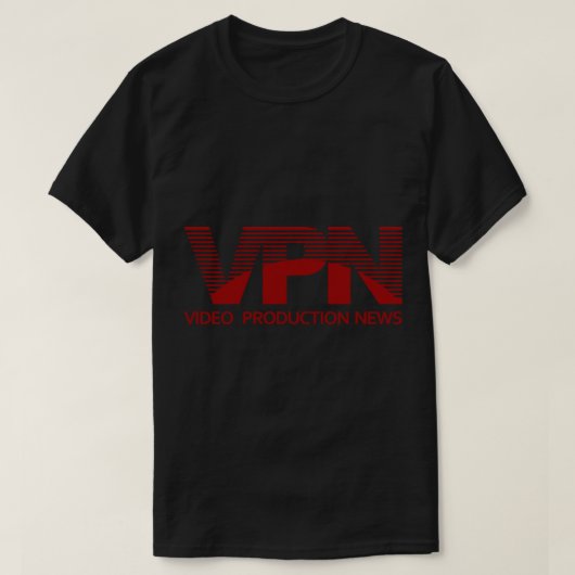 VPN Video Production News Logo Classic T-Shirt (Design voorkant)