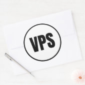 VPS - Fort Walton Beach Ronde Sticker (Envelop)