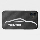 "VQ37VHR" 370z met Faux-koolstofvezel Case-Mate iPhone Case (Achterkant (horizontaal))