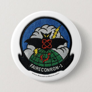 VQ-1 patch 3in. knoop Ronde Button 7,6 Cm