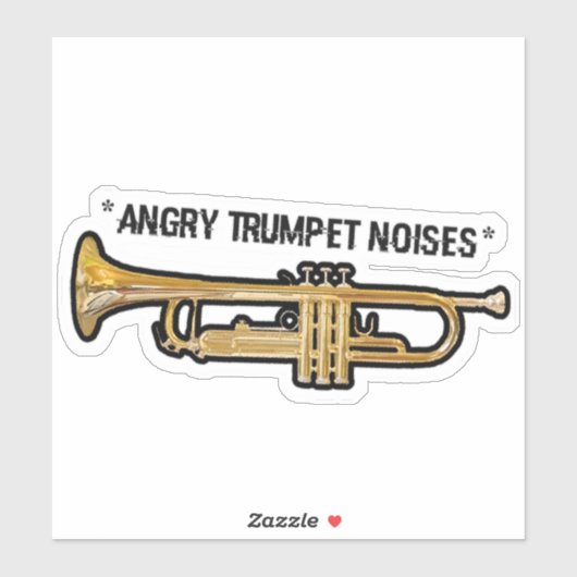 VQ Angry Trompet Noises Sticker (Vel)