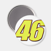VR46roodlijn Magneet (Voorkant / Achterkant)