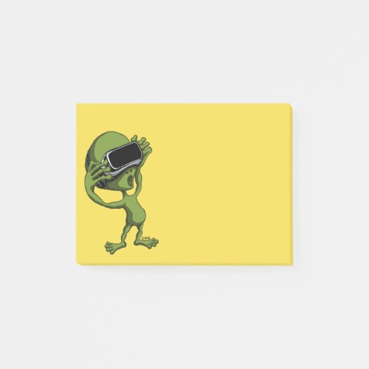 VR Alien Post-it® Notes (Voorkant)
