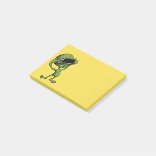 VR Alien Post-it® Notes (Schuin)