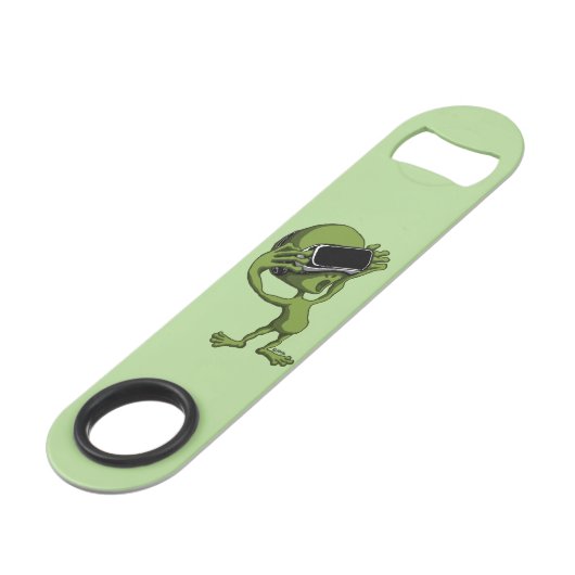 VR Alien Speed Flessenopener (Achterkant Gekanteld)