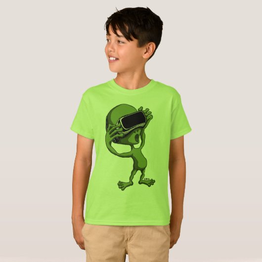 VR Alien T-shirt (Voorkant volledig)