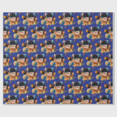 VR Cat in Space Cadeaupapier (Vlak)