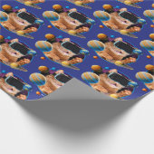 VR Cat in Space Cadeaupapier (Hoek)