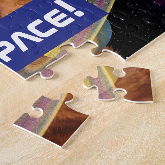 VR Cat in Space Legpuzzel (Zijkant)