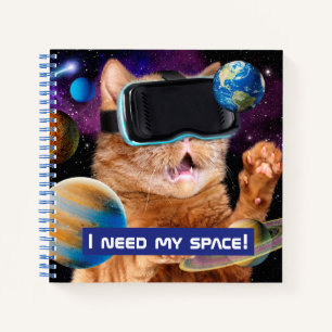 VR Cat in Space Notitieboek