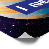 VR Cat in Space Poster (Hoek)