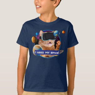 VR Cat in Space T-shirt