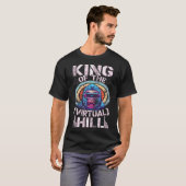 Vr-gamer Vr-speler Virtual Reality Vr-game videoga T-shirt (Voorkant volledig)