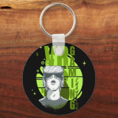 VR Gaming Champion, beste virtuele realiteit Sleutelhanger (Voorkant)