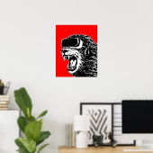 VR Lion Poster (Thuiskantoor)
