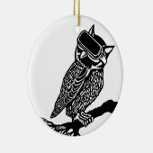 VR Owl Keramisch Ornament (Rechts)