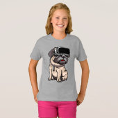 VR Pug T-shirt (Voorkant volledig)