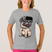 VR Pug T-shirt (Voorkant)
