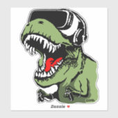 VR T-rex Sticker (Vel)