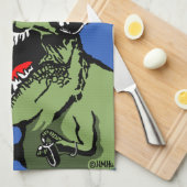 VR T-rex Theedoek (Quarter Fold)