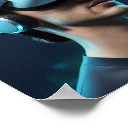 VR-technologie Poster (Hoek)