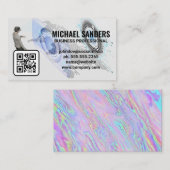 VR-technologie | Visitekaartje QR-code (Voorkant / Achterkant)