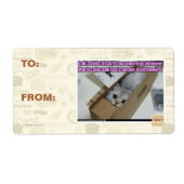 Vraag 1-800-LOLCATS Etiket (Voorkant)