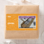 Vraag 1-800-LOLCATS Etiket (Insitu)