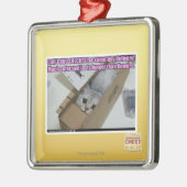 Vraag 1-800-LOLCATS Metalen Ornament (Links)