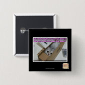 Vraag 1-800-LOLCATS Vierkante Button 5,1 Cm (Voorkant /achterkant)