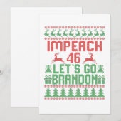 Vraag 46 Laten we naar Brandon gaan met de lelijke Bedankkaart (Voorkant / Achterkant)