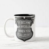 Vraag 911 KoffieMok Tweekleurige Koffiemok (Links)