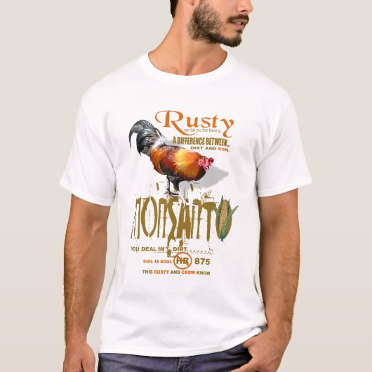 vraag alleen om roestheid t-shirt (Voorkant)