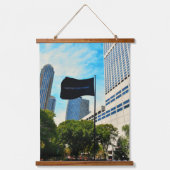 Vraag alles hangend wandkleed (Voorkant)