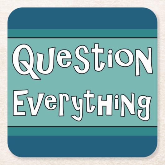 Vraag alles kartonnen onderzetters (Voorkant)